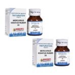 Dr. Bakshi's BAKSON'S HOMOEOPATHY MERCURIUS IODATUS RUBER-3X TABLETS (100 UNITS) - Pack of 2