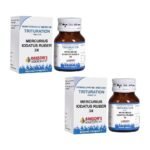 Dr. Bakshi's BAKSON'S HOMOEOPATHY MERCURIUS IODATUS RUBER-3X TABLETS (100 UNITS) - Pack of 2