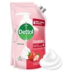 Dettol Foaming Handwash Refill - Strawberry, 700ml (Pack of 2)| Rich Foam | Moisturizing Hand Wash | Soft on Hands - Fast UK Delivery