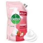 Dettol Foaming Handwash Refill - Strawberry, 700ml (Pack of 2)| Rich Foam | Moisturizing Hand Wash | Soft on Hands - Fast UK Delivery