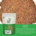 R R AGRO FOODS 100% Natural Taramira Seeds 500 GM | Tarameera Seed | Eruca Sativa | Sarishapa | Rocket Seeds | Pack of 1 - Fast UK Delivery - Image 6