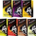 KamaSutra Honeymoon Super Dotted Pack With Exciting Flavours Condoms Condom (Pack of 7, 70S) - Fast UK Delivery