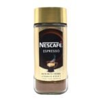 Nescafe Espresso-100% Pure Arabica Coffee Powder Rich with Velvety Crema - 100 Grams Can - Fast UK Delivery