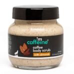 mCaffeine Almond & Coffee Body Scrub for Tan Removal | Exfoliator Creamy Bathing Body Scrub for Dry Skin | Exfoliating Scrub for Body for Women and Men | Natural and Vegan - 200gm - Fast UK Delivery