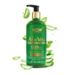 WOW Skin Science 99% Pure Aloe Vera Gel for Face, Skin & Hair - 500ml | Ultimate Gel For Glowing Skin | For Both Men and Women | No Parabens, Mineral Oils, Silicones, Color & Synthetic Fragrances - Fast UK Delivery