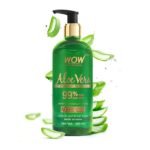 WOW Skin Science 99% Pure Aloe Vera Gel for Face, Skin & Hair - 500ml | Ultimate Gel For Glowing Skin | For Both Men and Women | No Parabens, Mineral Oils, Silicones, Color & Synthetic Fragrances - Fast UK Delivery