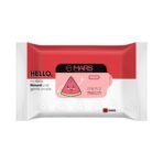 MARS Refreshing Wet Wipes for Face| Facial Cleansing | Refreshing & Skin Hydration| Soothing for skin | pH Balance & Alcohol Free | Nourishing with Fruit extract | 25 Wipes | Watermelon - Fast UK Delivery