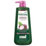 Kesh King Organic Onion Shampoo With Curry Leaves Reduces Hair Fall Upto 98%,Boosts Hair Growth&Keeps Hair Smooth Upto 48Hrs|Repairs Dry&Damaged Hair|Makes Hair Silky&Bouncy - 600Ml,625 Grams - Fast UK Delivery
