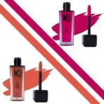KINDED Lip Eye and Cheek Tint Combo for Women Girls Longlasting Moisturizing Vitamin E Liquid Lip Colour Lipstick Eyeshadow Blush (Matte Finish, More Magenta & Rust Crust, 9 ml each) - Fast UK Delivery
