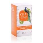 Chai Craft Ginseng Spiced Black Tea (25 Teabags) | Organic Tea with Ginseng & Herbal Spices | Supports PCOS, PCOD & Women's Wellness - Fast UK Delivery