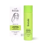 Foxtale Exfoliating Face Toner with 5% Lactic Acid for Pore Tightening & Gentle Exfoliation, Alcohol Free Toner for Glowing Skin, For All Skin Types, Men & Women, 150 ml - Fast UK Delivery