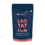 Oraah Lactation Care Tea for Breastfeeding Mothers - Pregnancy Teas - Fenugreek, Fennel, Moringa, Ginger - Caffeine Free - 100% Herbal Tea - (50gms) - Improve Lactation for Nursing Mom - Fast UK Delivery