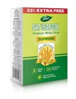 Dabur Sat Isabgol (Psyllium Husk) - 45g + 15g Free | Rich in Fiber | Provides Effective Relief From Constipation & Bloating | Promotes Bowel Health | Non Habit Forming | 100% Ayurvedic - Fast UK Delivery
