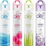 Godrej Aer cool, petal, fresh, Violet Spray (4 x 240 ml) - Fast UK Delivery