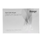 Raaga Professional Stem Cells Infused Platinum 6 Step Facial Kit | Platinum Colloid, Argan Stem Cells | Restores Skin's Moisture | All Skin Types (61 gm) - Fast UK Delivery