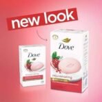 Dove Beauty bar soap pack of 6 (Pomegranate and Lemon) - Fast UK Delivery - Image 4