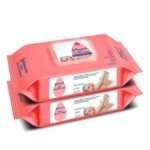 Johnson's Baby Wet Wipes | 144 Wipes | Alcohol & Soap Free | Prevents Rashes & Redness | with 3X Moisturising Lotion | As Mild as Pure Water | Enriched with Glycerin | - Fast UK Delivery