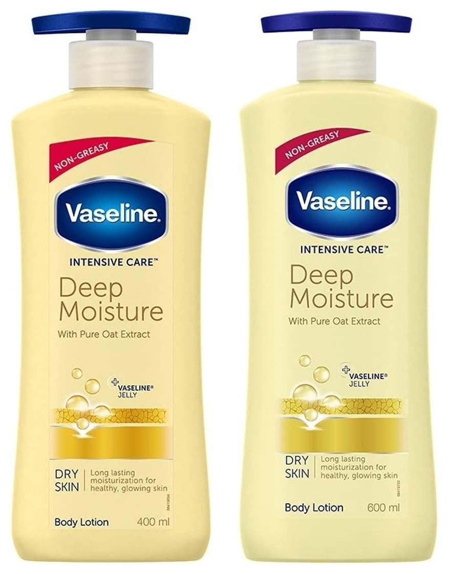uk61HdwNzAGRL-1-1.jpg Vaseline Intensive Care Deep Moisture Nourishing Body Lotion 600 ml & 400 ml - Fast UK Delivery - Image 1