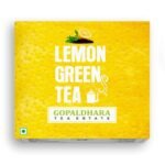 Gopaldhara Darjeeling High Mountain Lemon Detox Green Tea 250 grams Paper Box - (Regular Series) FTGFOP1 Flavored Green Tea - Fast UK Delivery