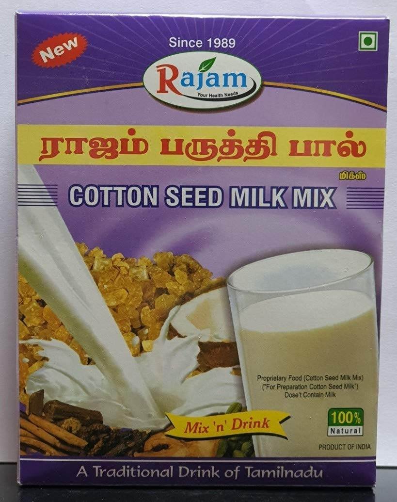 uk61IQnTfQaKL-1.jpg Rajam Paruthipal Powder / Cotton Seed Milk Mix 500G Box - Fast UK Delivery - Image 1
