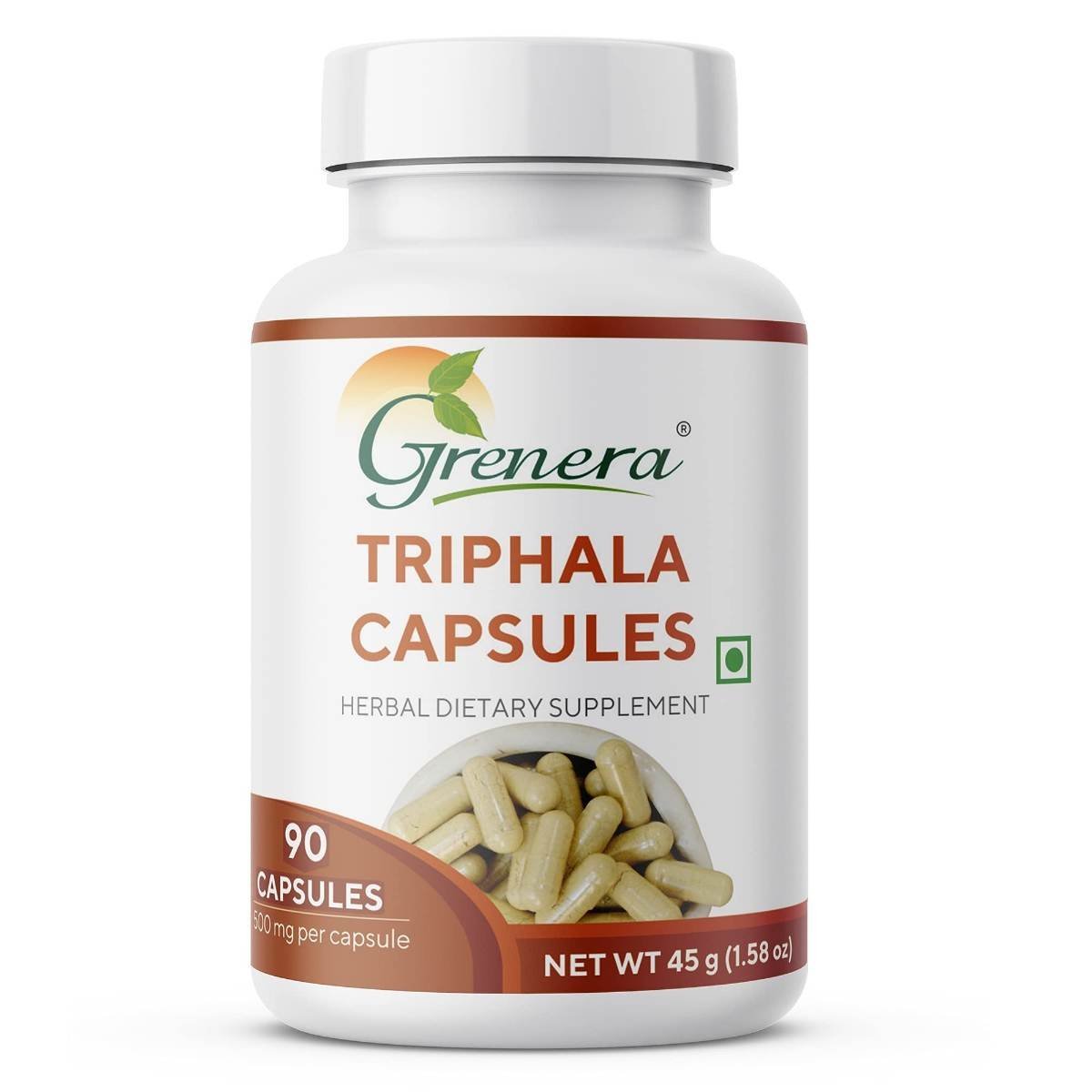 uk61IRY6OH7mL-1.jpg Grenera Triphala Capsules 90 nos | Improve Digestion, Immunity | Healthy Gut, Relieves Constipation | Made with Amalaki, Bibhitaki and Haritaki Fruit - Fast UK Delivery - Image 1