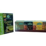 KORAKUNDAH Organic Green Tea 250 g | CHAMRAJ Gift Pack 40 Dip Tea Bags | Pack of 2 | Total 330 g | India's Finest Chamraj Nilgiri Tea - Fast UK Delivery