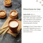 Ecotyl Sattu Atta | Roasted Gram Flour | Chana Sattu Flour | Plant Based Protein | 400 g - Fast UK Delivery - Image 7