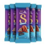 Cadbury Dairy Milk Silk Oreo Chocolate Bar, 60 G (Pack Of 5) - 300 Gm - Fast UK Delivery