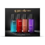Beardo Him & Her Perfume Giftset 20ml x 4 | Long Lasting Spicy Eau De Parfum | Gift For Couple, Men Women | Valentines day gift for husband | Gift for boyfriend | Gift for Men - Fast UK Delivery