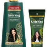 Kesh King Scalp and Hair Medicine Anti-Hairfall Shampoo, 600 ml & Kesh King Scalp and Hair Medicine Anti-Hairfall Conditioner, 200 ml - Fast UK Delivery