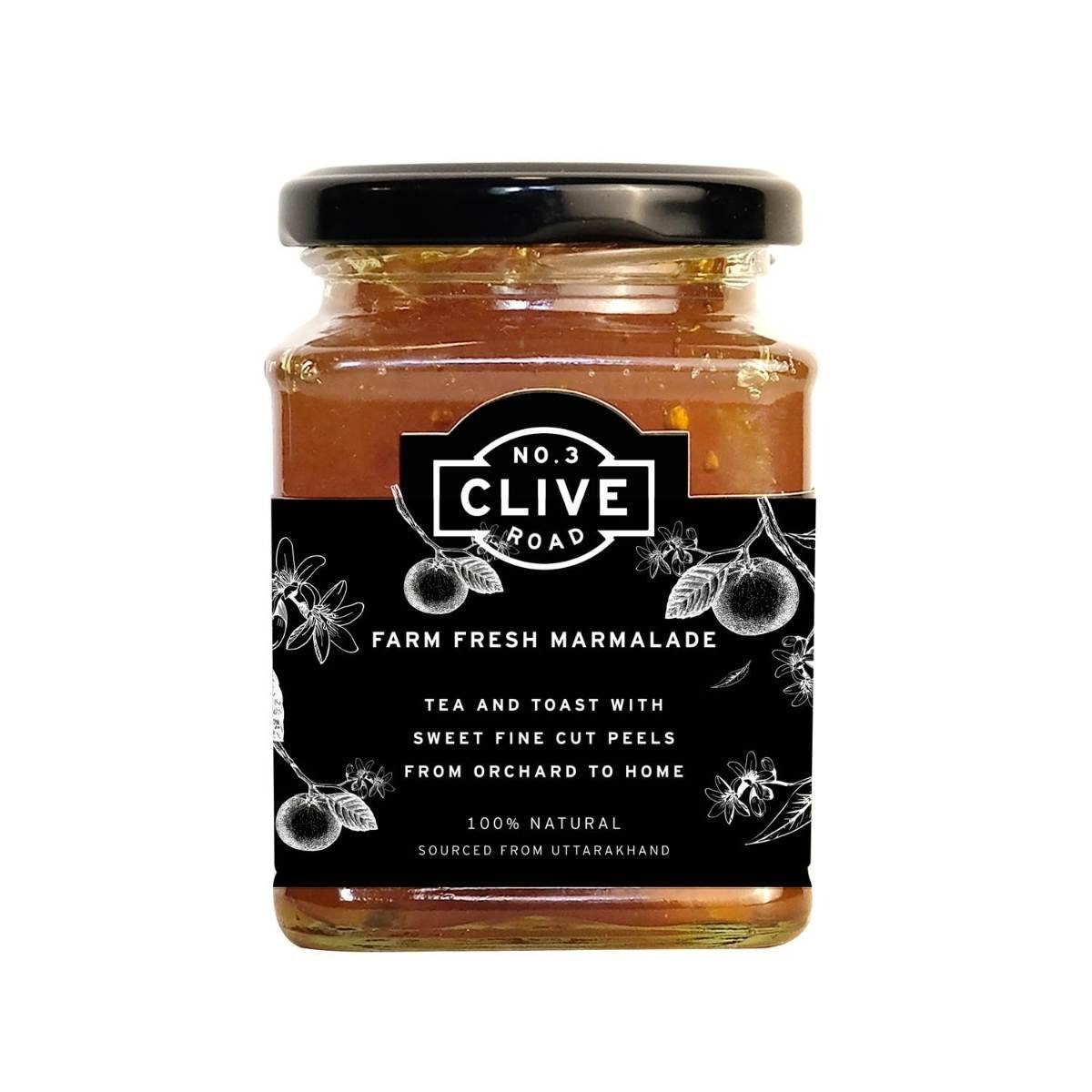 uk61JGI54BikL-1.jpg No. 3 Clive Road Orange Marmalade-Real Oranges,No Added Preservatives&Gluten Free,350 G - Fast UK Delivery - Image 1