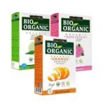 INDUS VALLEY BIO Organic Rose Petals | Rosa indica, Orange Peel Powder | Citrus aurantium & Neem Natural Powder | Organic Azadirachta indica For Skin Care - (100x3 = 300g) - Fast UK Delivery