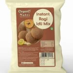 OrganoNutri Instant Ragi Idli Mix, 400g, Ragi Masala Instant Idli Mix, Made Easy & Soft Idli, Nachni Idli, Kelvaragu Idli, Kezhvaragu Idli, Finger Millet Idli, Mandia Itili, Madua Idli, Mandua Idli - Fast UK Delivery