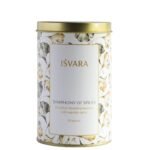 ISVARA Black Tea - Symphony of Spices, Strong, Malty, Mix of Darjeeling Tea, Cinnamon, Cardamom, Cloves, Black Pepper, Star Anise, Loose Tea Leaves Good for Skin, Digestion, Cold Cough & Flu 50gm - Fast UK Delivery
