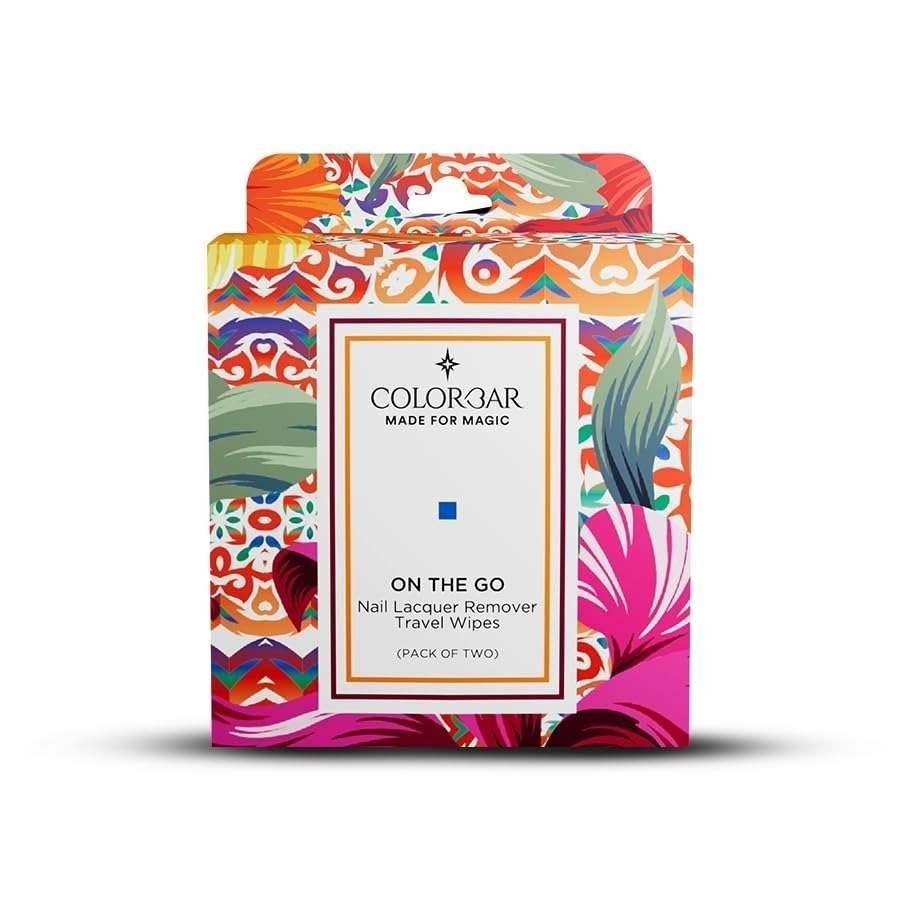 uk61JWgDhohL-1.jpg Colorbar On the go Nail Lacquer Travel Remover Wipes- Pack of 2 - Fast UK Delivery - Image 1