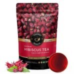 TEACURRY Hibiscus Flower Tea - 100 Gram / 200 Cups | Helps with Iron Deficiency, Liver Health | Hibiscus Loose Leaves | 100% Natural - Fast UK Delivery