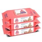 Johnson's Baby Wet Wipes | 216 Wipes | Alcohol & Soap Free | Prevents Rashes & Redness | with 3X Moisturising Lotion | As Mild as Pure Water | Enriched with Glycerin | - Fast UK Delivery