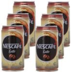 Nescafe Latte Drink Coffee Can, 6 x 180 ml - Fast UK Delivery