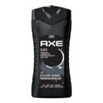 Axe Black 3 In 1 Body, Face & Hair Wash For Men, Long-Lasting Refreshing Frozen Pear & Cedarwood Fragrance For Up To 12Hrs, Natural Ingredients, Removes Odor & Bacteria, No Parabens, 250Ml - Fast UK Delivery