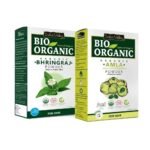 INDUS VALLEY Bhringraj Powder | Eclipta alba And Amla Powder | Indian Gooseberry For Skin and Hair care - (100g+100g= 200g) - Fast UK Delivery