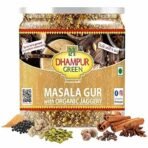 Dhampure Speciality Spiced Jaggery Powder - Ginger And Black Pepper Jaggery & Gur Masala Chai Powder Combo, 550G - Fast UK Delivery - Image 5