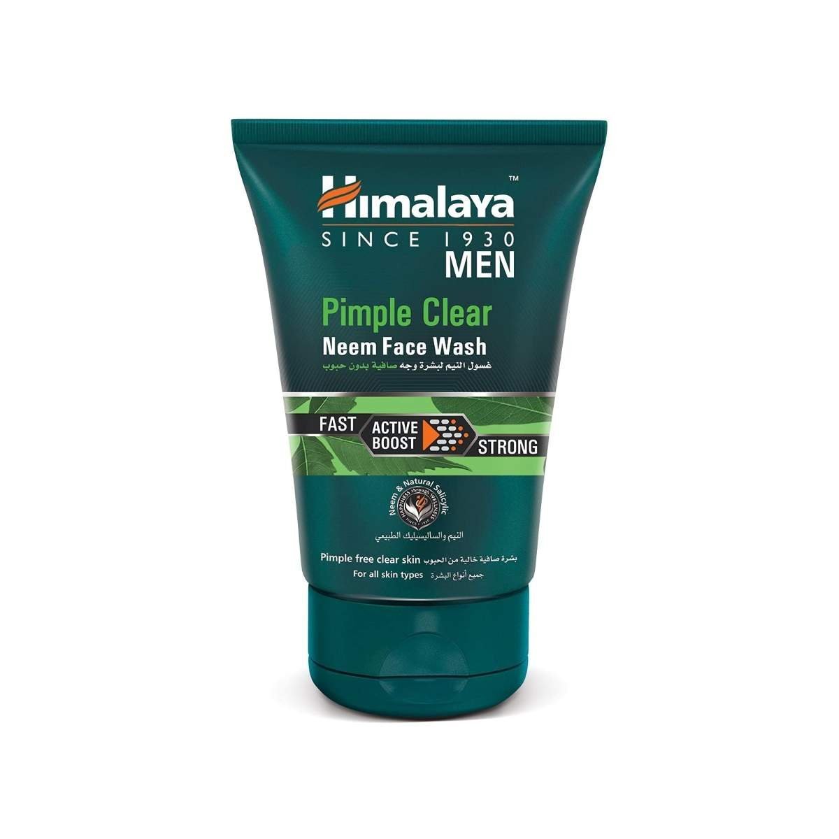 uk61KXRuyhF5S-1-1.jpg Himalaya Herbls Men Pimple Clear Neem Face Wash, 100ml - Fast UK Delivery - Image 1
