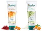 Himalaya Natural Glow Kesar Face Pack, 100g & Himalaya Purifying Neem Pack, 100g - Fast UK Delivery