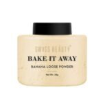 Swiss Beauty Bake It Away Translucent Loose Powder - 28g (Yellow) - Fast UK Delivery