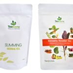 Tea Aroma - Slimming & Immunity Combo | Herbal Slimming Tea & Immunity Booster | 100g Each (Pack of 2) - Fast UK Delivery