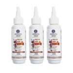 Ayouthveda Protein Hair Oil For Healthy Hair | Blend of Essential Oil & 12 Herbal Extracts | Strengthen The Roots & Makes Hair Shiny | A Non Sticky Formula For Dandruff Control (Pack of 3-100ml each) - Fast UK Delivery