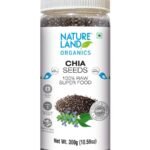 Natureland Organics Chia Seeds(Raw) 300 Gm - Fast UK Delivery