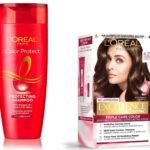 L'Oreal Paris Excellence Creme Hair Color, 4.25 Aishwarya's Brown, 72ml+100g And L'Oreal Paris Color Protect Shampoo, 175ml (With 10% Extra) - Fast UK Delivery
