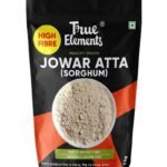 True Elements Jowar Atta 1kg - Jowar Flour, Millet Flour | 100% Natural & Gluten Free | Sorghum Flour - Fast UK Delivery