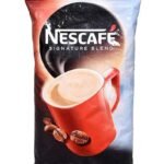 Nescafe Signature Blend Coffee Premix for Vending Machine, 1kg, Powder, Bag - Fast UK Delivery